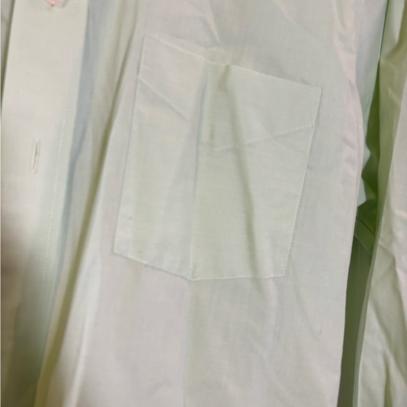 Stafford apple green button down - Picture 6 of 10